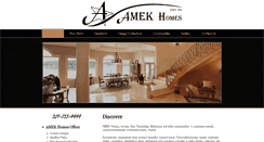 Desktop Screenshot of amekhomes.com